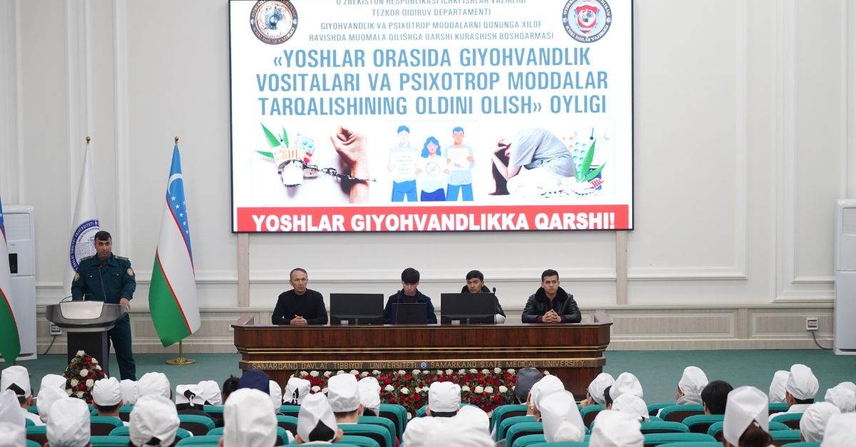  A meeting was held with students on issues of crime and offense prevention