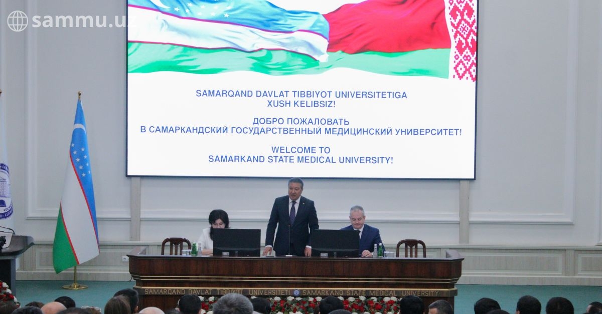 Belarus davlat tibbiyot universiteti bilan hamkorlik aloqalari yangi bosqichda